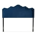 thumbnail image 3 of Bowery Hill Contemporary Velvet King Headboard in Royal Blue, 3 of 6
