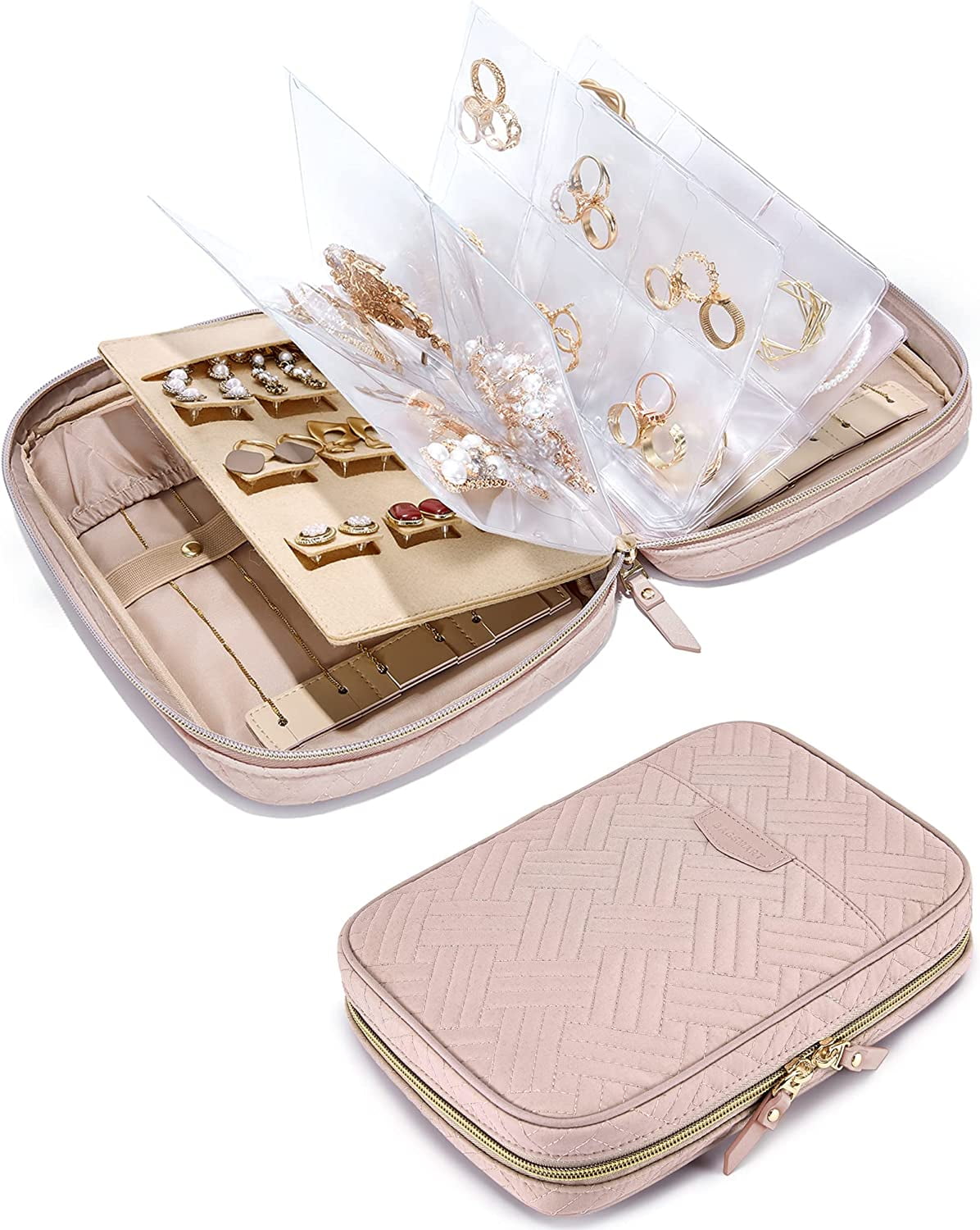 Clear Jewelry Bag with Hanging Tab - Jewelry Packaging [J4]