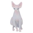 thumbnail image 1 of Sphynx Cat Display Model High Simulation Lifelike Animal Figurine Toy for Collection Decoration PL127‑1563, 1 of 4