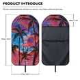 thumbnail image 6 of XYZCANDO Palm Trees Car Seat Towel Cover Waterproof, Suitable for Van SUV Seats Truck Seat, Terry Cloth Car Seat Covers, for Cars SUVs, 6 of 6