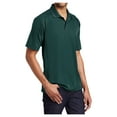thumbnail image 4 of Yellow Rooster Men's Dri-Mesh Pro Polyester Polo Shirt Dark Green S, 4 of 7