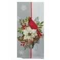thumbnail image 3 of Bundle Of 2 Holiday Winterberry Garden Dual Purpose Towels, Cardinals, 3 of 4