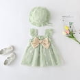 thumbnail image 2 of Vestido de malla de mariposa para niña, vestido de princesa para fiesta de cumpleaños de 0 a 2 años, estilo Pastoral, primavera y verano, 2024, 2 of 5