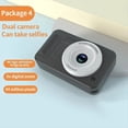 thumbnail image 2 of Cámara Digital 4K 44 Megapíxeles Fotografía HD CCD Viajes Selfie Bolsillo Estudiantes Campus Selfie Cámara Negro, 2 of 5