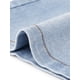 thumbnail image 5 of Faldas de mezclilla INSPIRE CHIC para mujeres, falda de mezclilla mini elástica Y2K con cinturón M Azul, 5 of 6