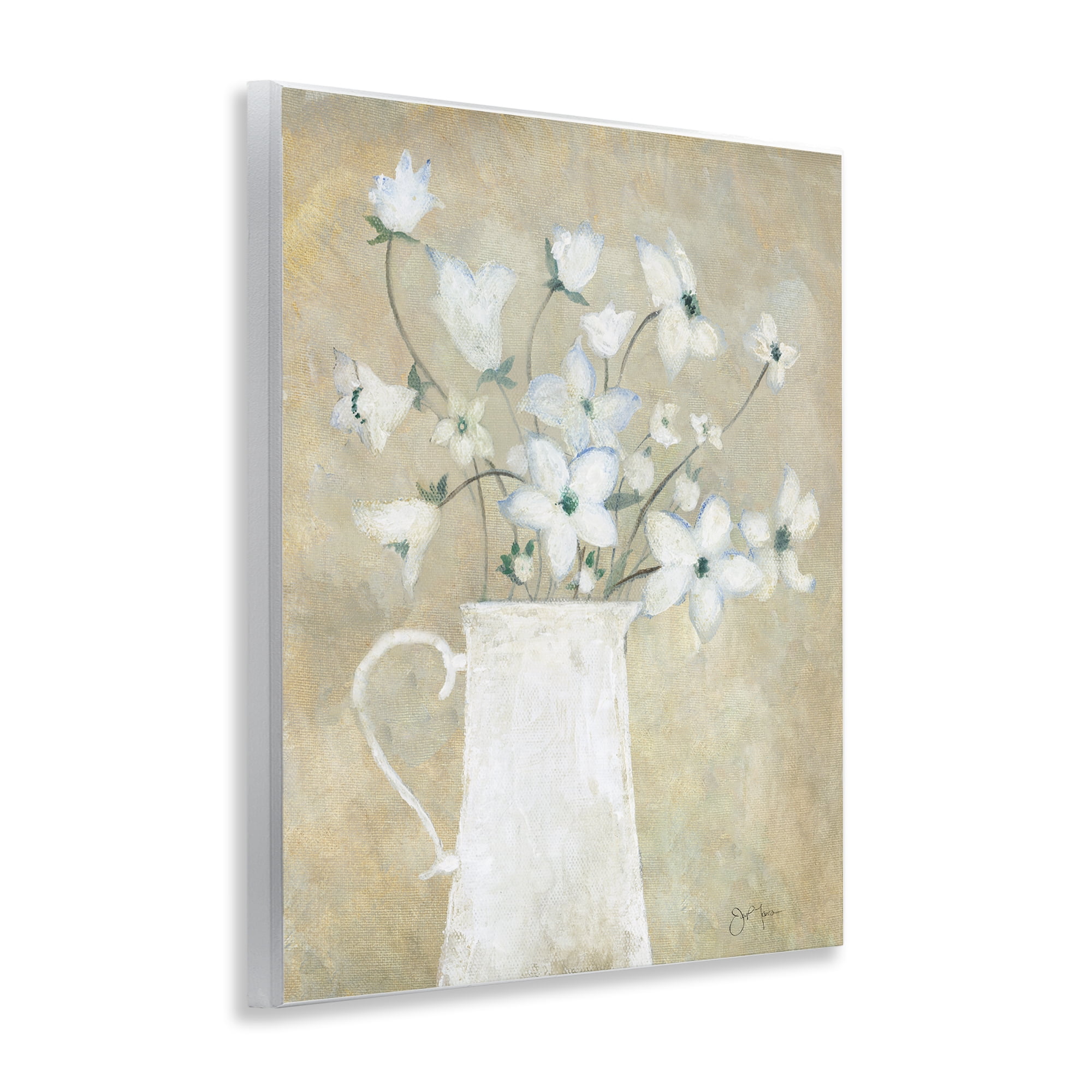 Stupell Industries Rustic Pottery Bouquet Plants & Flowers Painting Unframed Art Print Wall Art, 11 x 14