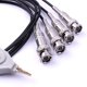 thumbnail image 4 of Juego de pinzas de cocodrilo Kelvin definidas con 4 cables de prueba BNC, sondas de prueba eléctricas digitales definidas para medidor LCR esquí esquí Gafas de esquí, 4 of 5
