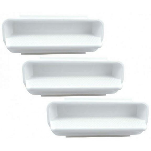 Custom Molded P Pool Wall Step 25578-000-000 White Set of 3 10.9"W x 5.75"H