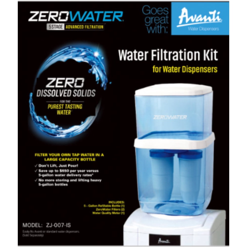Avanti ZJ007IS The ZeroWater Water Bottle Kit