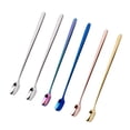 thumbnail image 4 of Cucharas de de material acero inoxidable Cucharas mezcdoras Cucharas hedas de Cóctel Pta s perfecl Cuchara de mango largo, 4 of 8