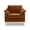 Burnt Orange, variant on Jennifer Taylor Home Pasadena 36" Wide Modern Farmhouse Accent Arm Chair Burnt Orange Performance Velvet
