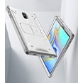thumbnail image 3 of Galaxy Tab A 10.5 Ruggd Case with KickStand Samsung Model SM-T590/T595/ T597 2018 Released, Built-in-Screen Protector, Revolutions Series, Poetic Full Body Heavy Duty ShockProof Protective Case,White, 3 of 7