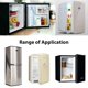 thumbnail image 3 of Cerradura de refrigerador de una puerta para niños, utiliza adhesivo 3M VHB, no requiere herramientas ni taladros (gris, 1 pieza) Rojo Verde, 3 of 5