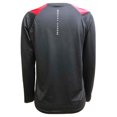 thumbnail image 2 of Playera Athletic Works para Niño Juvenil, Deportiva Manga Larga Rojo con Negro Talla 16, 2 of 4