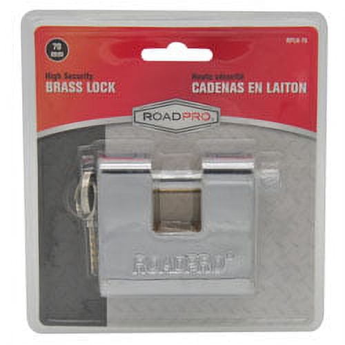 RoadPro LOCK 2.75 .in BRASS TRUCK/TRAILER HI SE