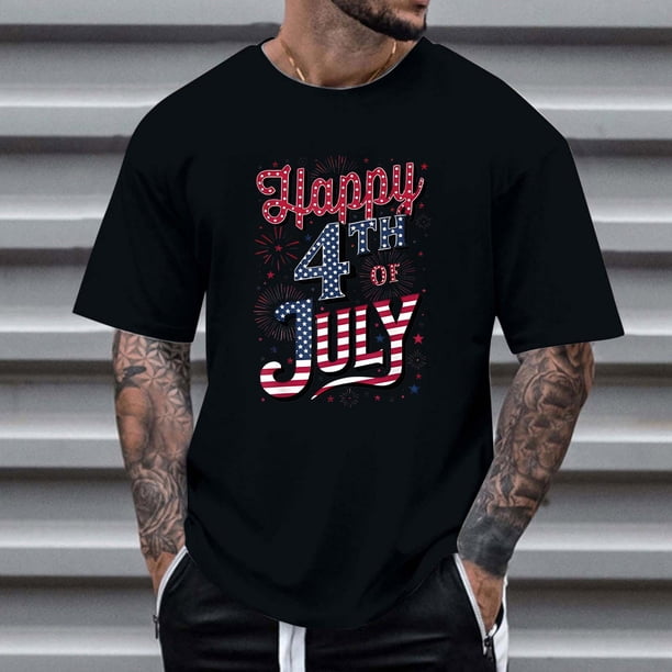 Tops para hombre, blusas y camisas de cuello redondo y manga corta para hombre, tops casuales de cuello redondo y manga corta con estampados especiales para hombre.