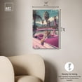 thumbnail image 5 of Rosy Tiger's Ride I Canvas Pink Pop Wall Art by Art Remedy, Gallery Wrapped, 16" x 24", 5 of 7