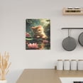 thumbnail image 6 of Gaeub Cute Kitten Water Lilies Print Modern Canvas Wall Art Prints,Artwork Abstract Paintings,Canvas Decorative,Pictures on Canvas for Home Decorations,Wall Decor, 6 of 6