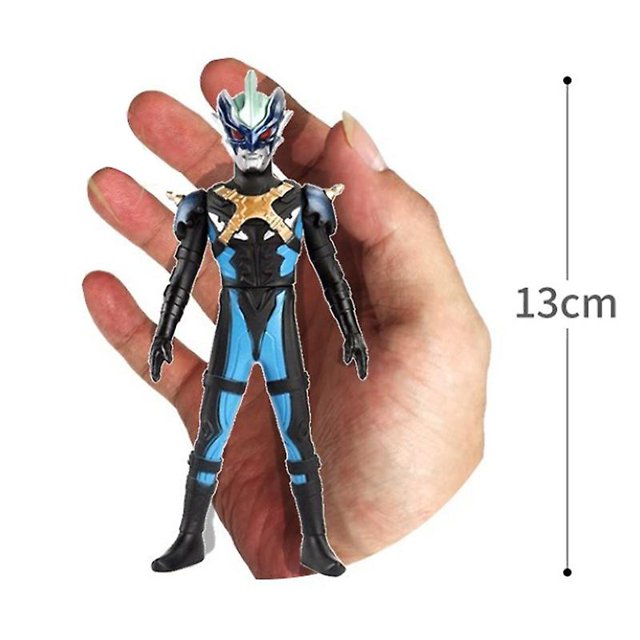 TorrecchiaUltraman modelo 13cm colección de muñecas de vinilo modelo de juguete para regalo de vacaciones para niños