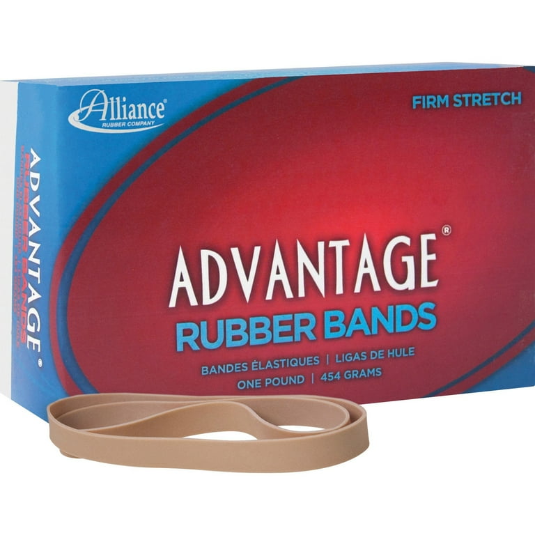 Alliance Rubber 27075 Advantage Rubber Bands - Size #107 - Approx. 40 Bands - 7 Alliance Rubber 27075 Advantage Rubber Bands - Size #107 - Approx. 40 Bands - 7