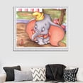 thumbnail image 2 of Adult DIY Diamond Painting Set,Dumbo Full Round Diamond Diamond Set,5D Wall Painting Art,Gemstone Art Crafts Family Game Gift 15.8x11.8 inches, 2 of 5