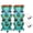 Teal, variant on 5 Tier Vertical Gardening Stackable Planter for Strawberries, Flowers, Herbs, Vegetables, Teal