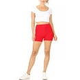 thumbnail image 4 of MOA Collection Women's Casual Soft Stretch Elastic Waist Workout Short Pant, 4 of 5