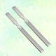 thumbnail image 2 of EeaseMX 2 limas de uñas profesionales de acero inoxidable de metal, pulidoras de doble cara, herramientas de manicura, tiras de pulido (plateadas), 2 of 7