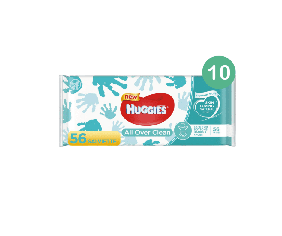 HUGGIES Baby Wipes, All Over Clean (10 Pack-556 Count)