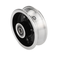 thumbnail image 3 of 8 Inch Scooter Wheels 6.5 Inch Steel Front Wheel Center Ring Load Bearing Slave Wheel Hub Ring, 3 of 6