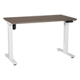 thumbnail image 1 of Prado Table with Urban Walnut Engineered Wood Top and White Base, 1 of 10