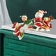 thumbnail image 2 of Figuras navideñas en miniatura de resina, adornos de escritorio, manualidades para decorar el hogar y fiestas. Papá Noel, 2 of 6