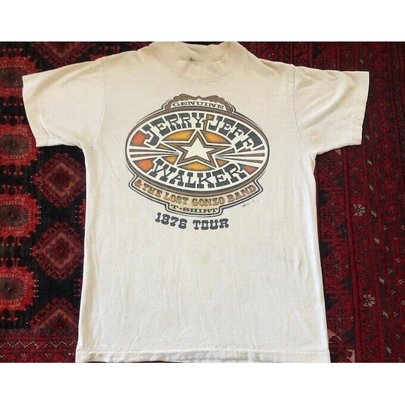 Hot Jerry Jeff Walker Logo Shirt Country Music Men S-4XL Tee C570