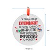 thumbnail image 5 of Entomologist Christmas Ornament, Xmas Hanging Ornament, Mother’S Day Ornament, Valentine Ornament Gift, Celebration Hanging Decor, Keepsake 2025, 5 of 5