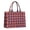 Multi Color Checkerboard, variant on Large Capacity Tote Bag,Blue Red Checkered Pattern Handbag Fashion Luxury Tote Bag,15.7"x13"x 5.1" Inches,Laptop Compatible