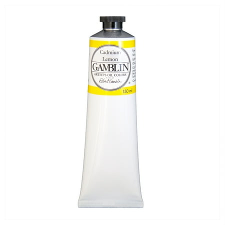 UPC: 0729911121658 | Gamblin Artist Grade Oil Color  150ml  Cadmium Lemon