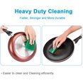 thumbnail image 4 of 10PCS Scouring Pad-Premium Heavy Duty Scrub Pads with AntiGrease Technology, Reusable Household Green Dish Scrubber, Multipurpose Scour pad-for Kitchen Scrubber & Metal Grills, 4 of 6