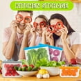 thumbnail image 2 of QUTETN 10-Pack Reusable Leakproof Freezer Bags with Zipper Closure - Food-Safe Polyester Rectangular Storage Bags for Meat  Lunch  Travel  Fruits  Vegetables & Candy - Airtight Containers, 2 of 6