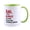 Green, variant on KAAYEE Coffee Ceramic Mug for Father's Day, I Have a Hero I Call Him Dad Tea Cup for Birthday Gifts, Orange, 11 oz