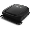thumbnail image 1 of George Foreman GRP1060B Parrilla extraíble para 4 porciones y prensa Panini color negro, 1 of 6