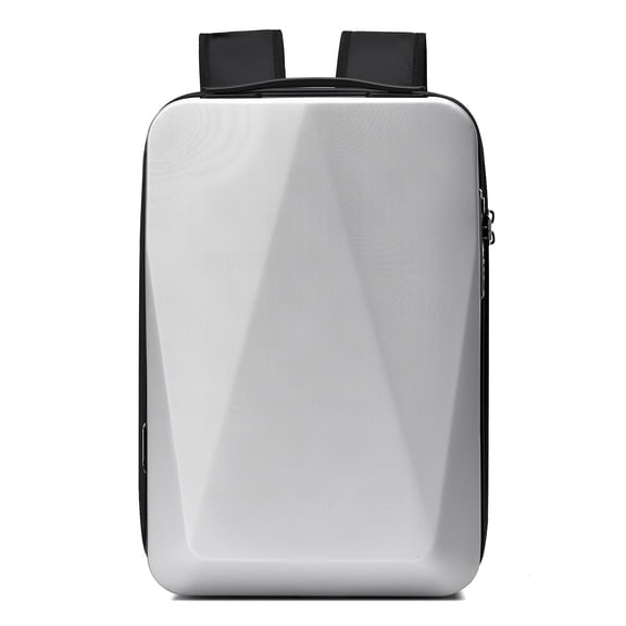 Hard Shell Laptop Backpack with Password for 15.6 Inch Computer Carry Bag, 180 Degree Opening, Organized Storage, Suited to Daily Transit