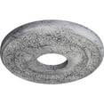 thumbnail image 3 of Ekena Millwork 12 1/8"OD x 3 5/8"ID x 7/8"P Nadia Ceiling Medallion (Fits Canopies up to 4 7/8"), Hand-Painted Ultra Pure White Crackle, 3 of 8