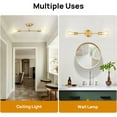 thumbnail image 6 of 2-Light Gold Bathroom Vanity Lights Bathroom Lighting Fixtures over Mirror for Bedroom Living Room Kitchen, 6 of 6