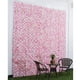 thumbnail image 5 of 10 Piezas Paneles De Pared De Flores Artificiales Decoración Del Lugar De La Boda Rosa Blanco Sunnimix Pared de flores de seda artificial, 5 of 6