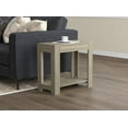 thumbnail image 1 of Safdie & Co. Accent Table Dark Taupe With Drawer, 1 of 3