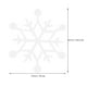 thumbnail image 2 of KAKOWELY 6 copos de nieve de fieltro para decoración navideña, adornos colgantes para árbol de Navidad., 2 of 4