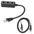 thumbnail image 1 of Adaptateur Diviseur R, Câble Adaptateur Ethernet RJ45 Adaptateur Diviseur R Y Fiabilité Exceptionnelle, 1 of 8
