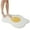 Pebble, variant on A+ Bath Mat Cute Rug Non Slip for Bathroom, Absorbent, Extra Soft, Adorable Design, 18" x 26", Poached Eggs