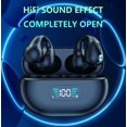 thumbnail image 2 of Auriculares Bluetooth 5.3 Oreja abierta Clip-on Estéreo HD IPX5 Micrófono de control táctil con cancelación de ruido a prueba de agua Pantalla de alimentación LED con estuche de carga, para deportes Ciclismo Gimnasio ACTIVE Biensenido a ACTIVE, 2 of 5