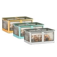 thumbnail image 3 of 3Pcs Foldable Storage Bins with Lids & Doors, 3 of 10